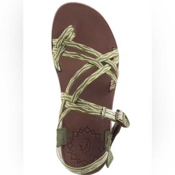 CHACO Women’s Diana Sandals Florentini Avo Green size 10 - Picture 1 of 9